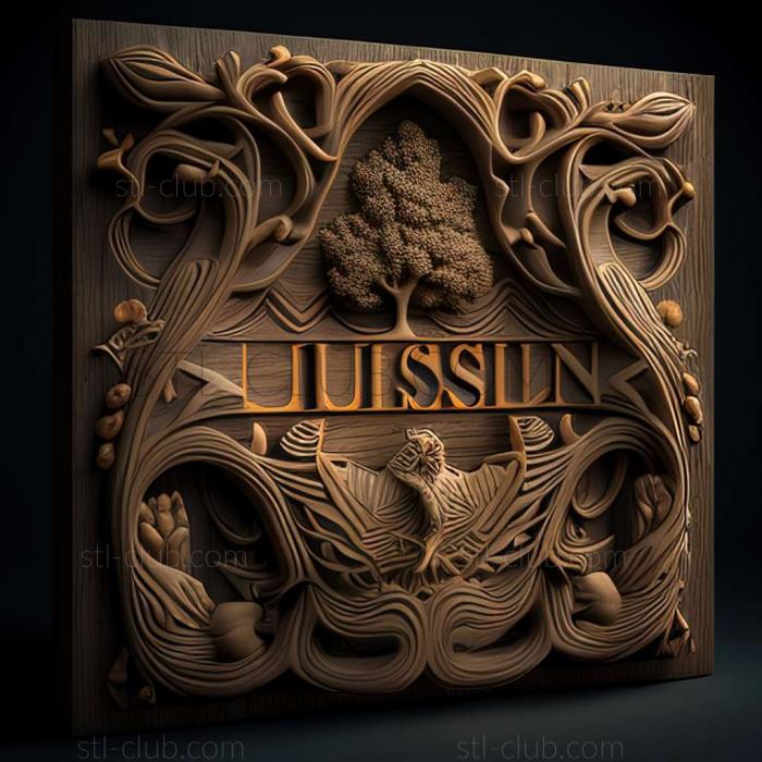 3D model Lisburn in the United Kingdom (STL)